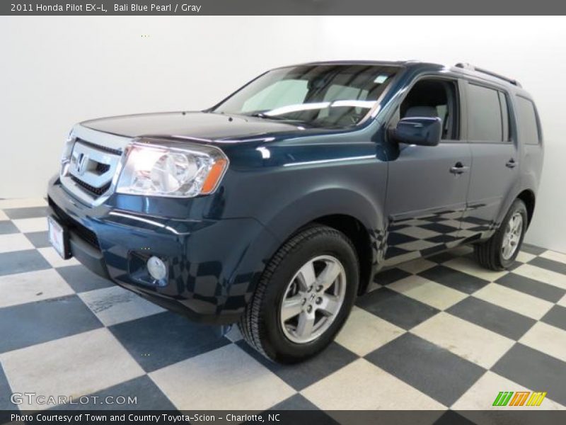 Bali Blue Pearl / Gray 2011 Honda Pilot EX-L