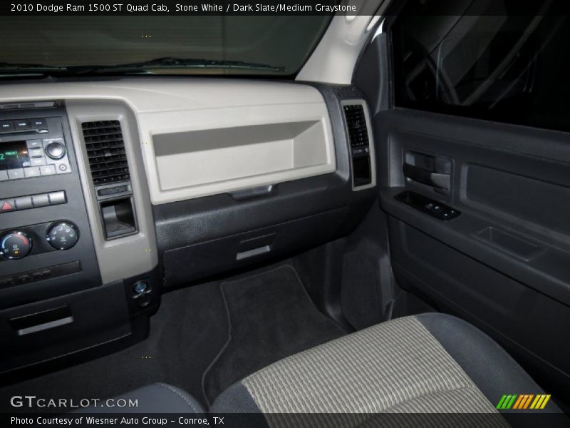 Stone White / Dark Slate/Medium Graystone 2010 Dodge Ram 1500 ST Quad Cab