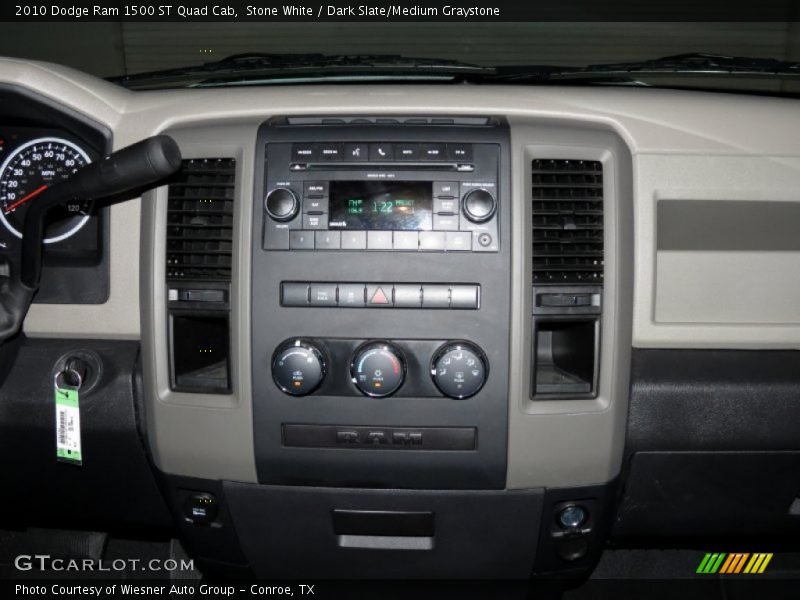Stone White / Dark Slate/Medium Graystone 2010 Dodge Ram 1500 ST Quad Cab