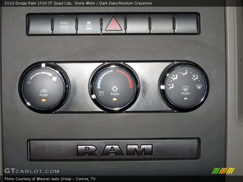 Stone White / Dark Slate/Medium Graystone 2010 Dodge Ram 1500 ST Quad Cab