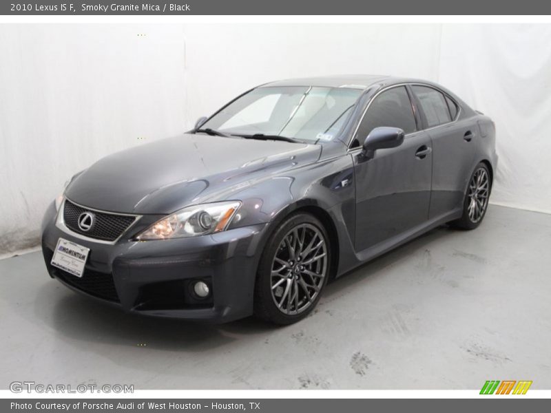 Smoky Granite Mica / Black 2010 Lexus IS F