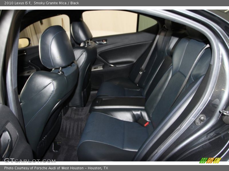 Rear Seat of 2010 IS F