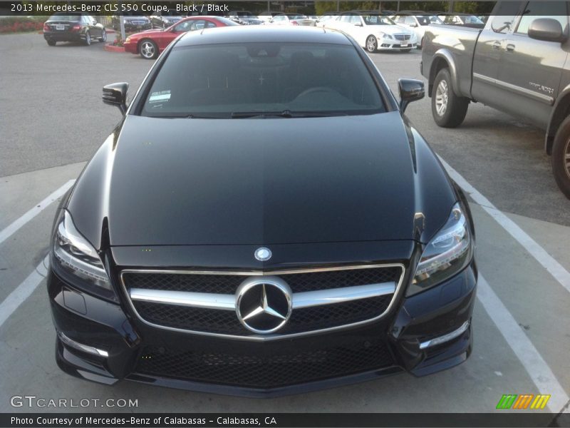 Black / Black 2013 Mercedes-Benz CLS 550 Coupe