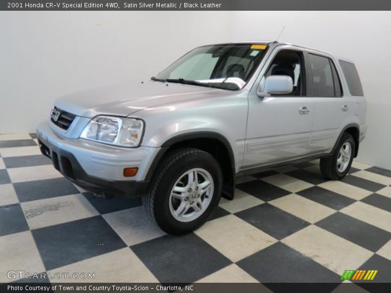 Satin Silver Metallic / Black Leather 2001 Honda CR-V Special Edition 4WD