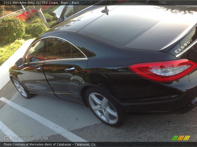 Black / Black 2013 Mercedes-Benz CLS 550 Coupe