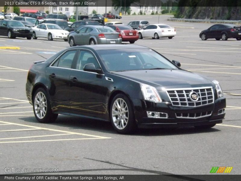 Black Raven / Ebony 2013 Cadillac CTS 3.6 Sedan