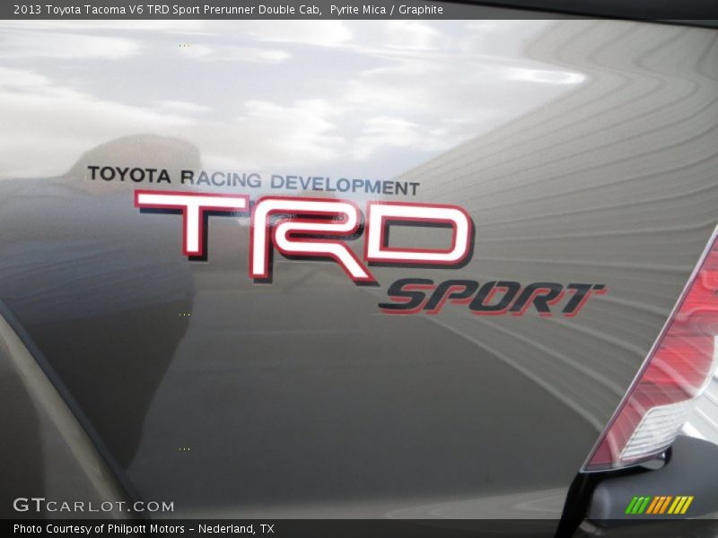 Pyrite Mica / Graphite 2013 Toyota Tacoma V6 TRD Sport Prerunner Double Cab