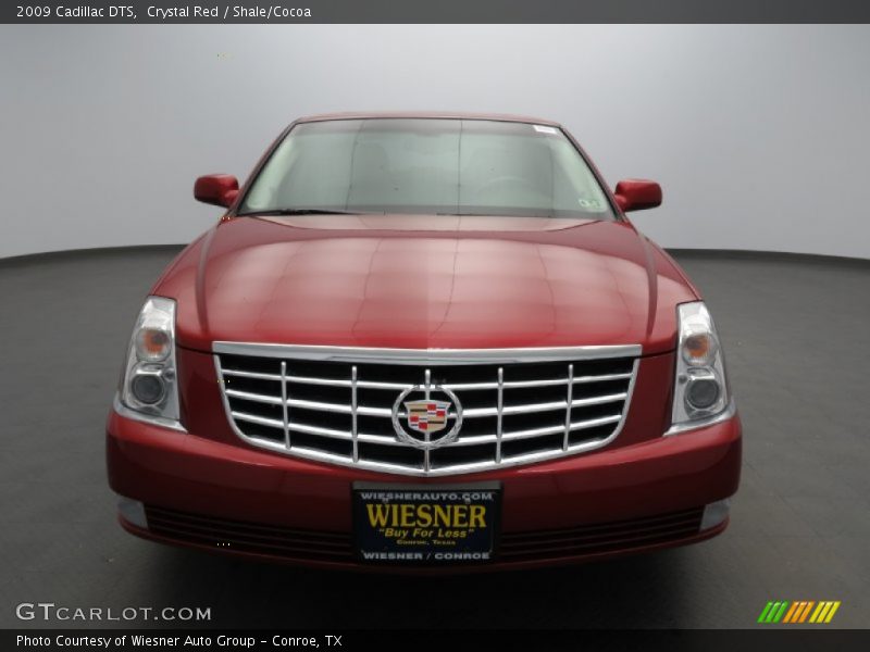 Crystal Red / Shale/Cocoa 2009 Cadillac DTS