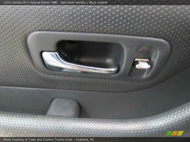 Satin Silver Metallic / Black Leather 2001 Honda CR-V Special Edition 4WD