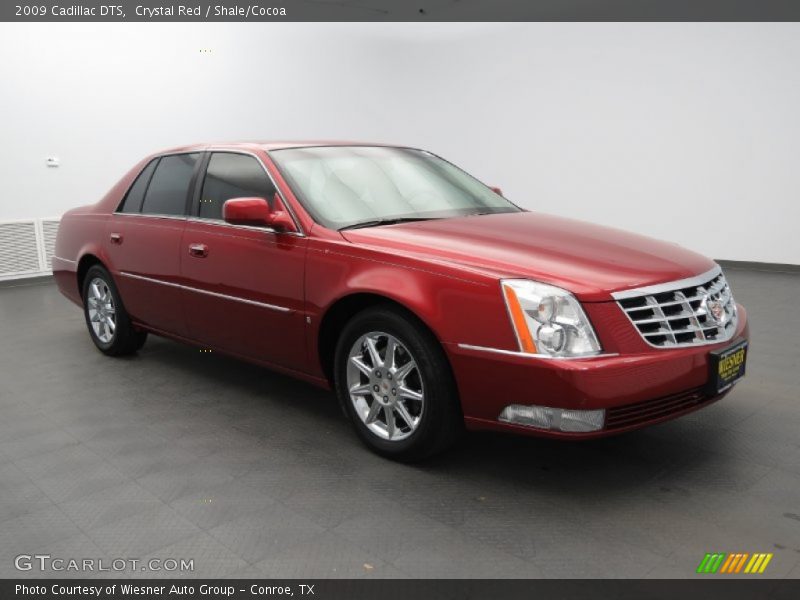 Crystal Red / Shale/Cocoa 2009 Cadillac DTS