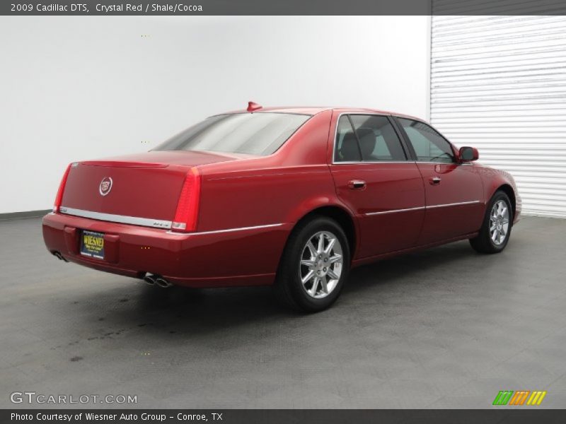 Crystal Red / Shale/Cocoa 2009 Cadillac DTS