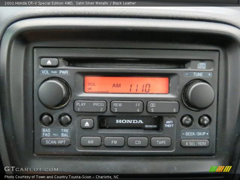 Audio System of 2001 CR-V Special Edition 4WD