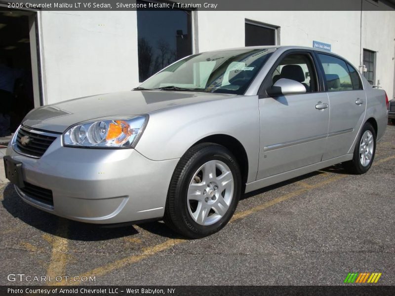 Silverstone Metallic / Titanium Gray 2006 Chevrolet Malibu LT V6 Sedan
