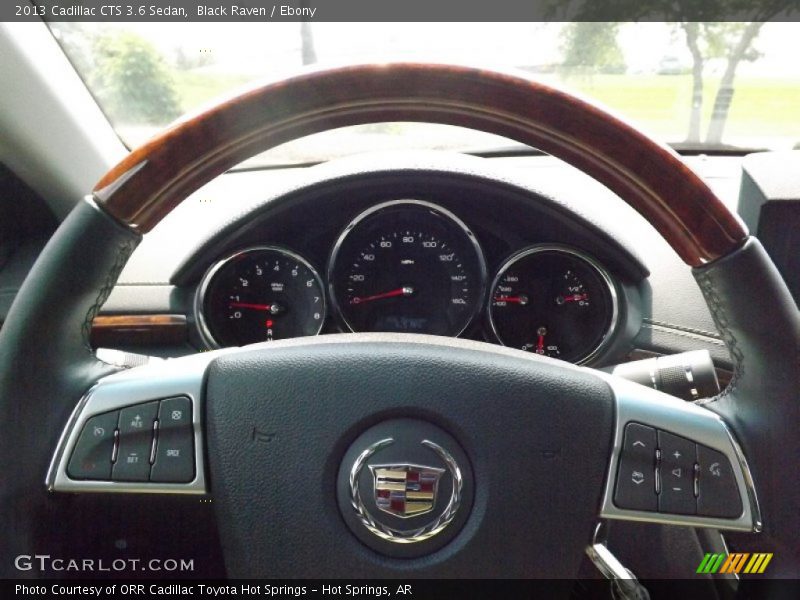 Black Raven / Ebony 2013 Cadillac CTS 3.6 Sedan
