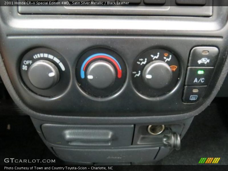 Controls of 2001 CR-V Special Edition 4WD