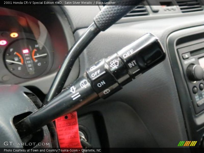 Satin Silver Metallic / Black Leather 2001 Honda CR-V Special Edition 4WD
