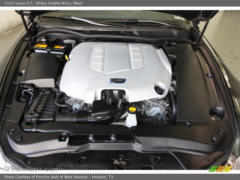 Smoky Granite Mica / Black 2010 Lexus IS F