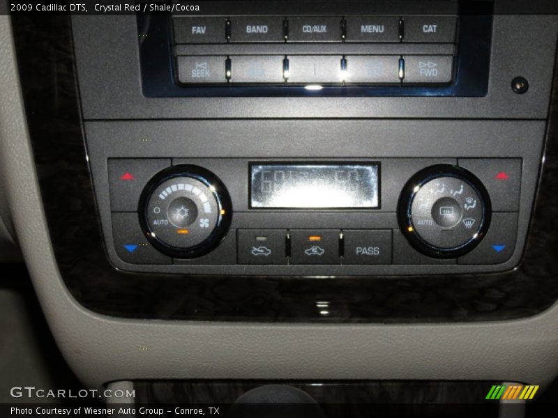Crystal Red / Shale/Cocoa 2009 Cadillac DTS