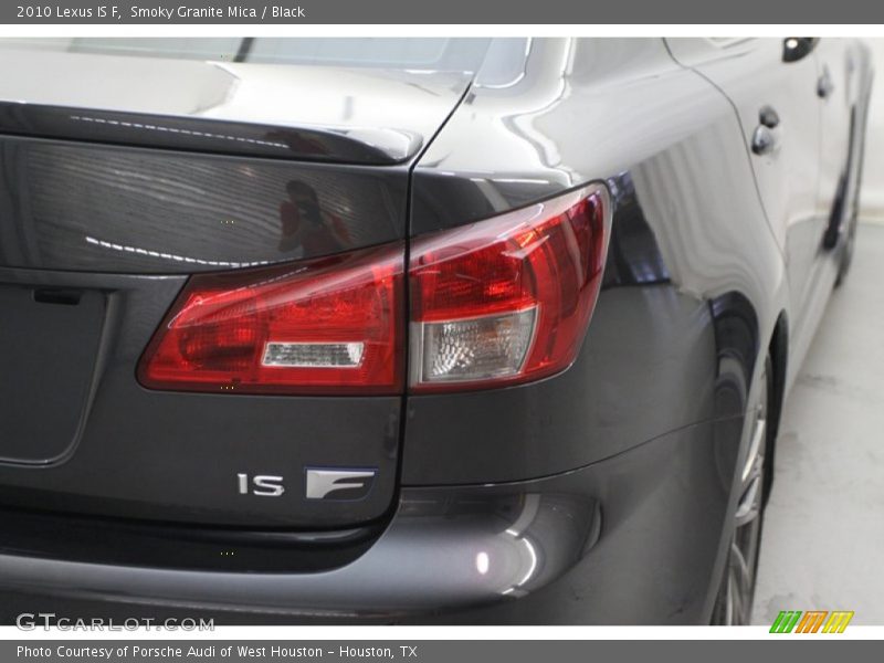 Smoky Granite Mica / Black 2010 Lexus IS F