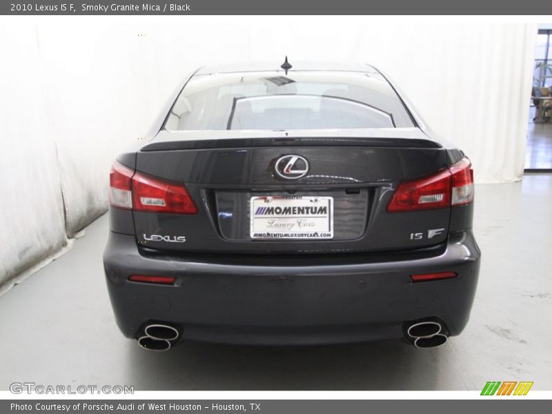 Smoky Granite Mica / Black 2010 Lexus IS F