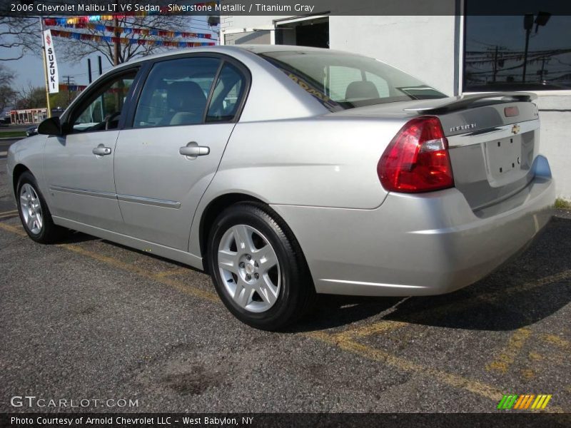 Silverstone Metallic / Titanium Gray 2006 Chevrolet Malibu LT V6 Sedan