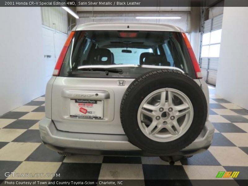 Satin Silver Metallic / Black Leather 2001 Honda CR-V Special Edition 4WD