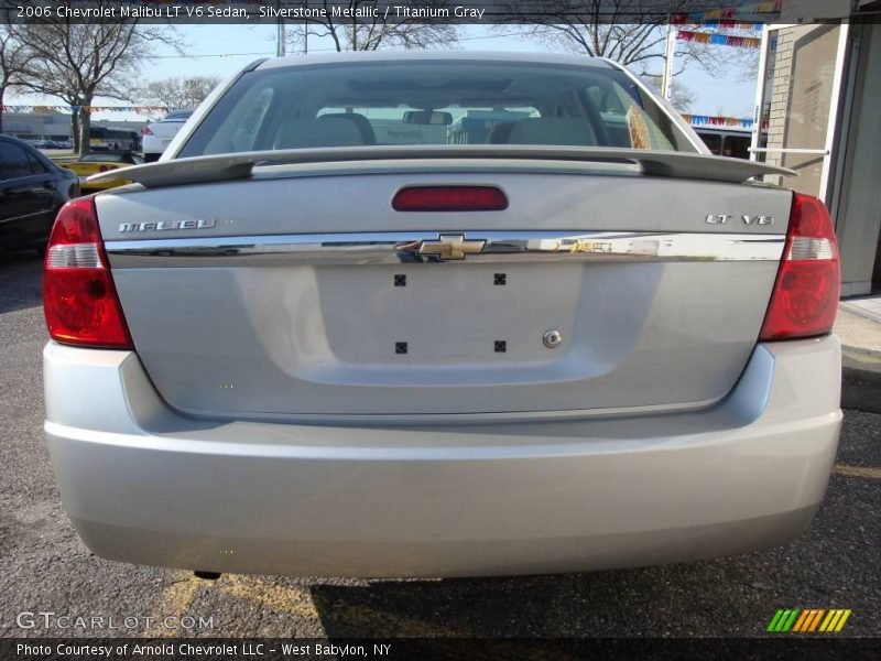 Silverstone Metallic / Titanium Gray 2006 Chevrolet Malibu LT V6 Sedan