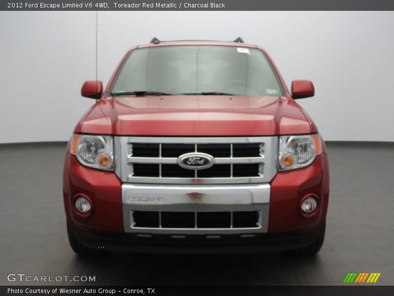 Toreador Red Metallic / Charcoal Black 2012 Ford Escape Limited V6 4WD