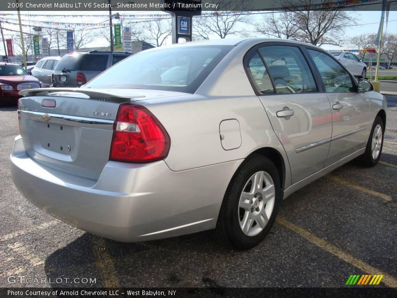 Silverstone Metallic / Titanium Gray 2006 Chevrolet Malibu LT V6 Sedan