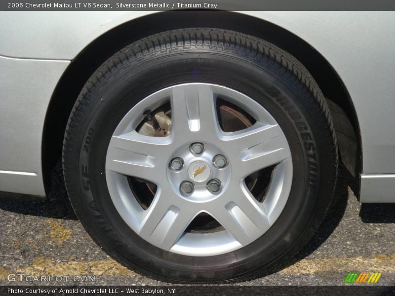 Silverstone Metallic / Titanium Gray 2006 Chevrolet Malibu LT V6 Sedan