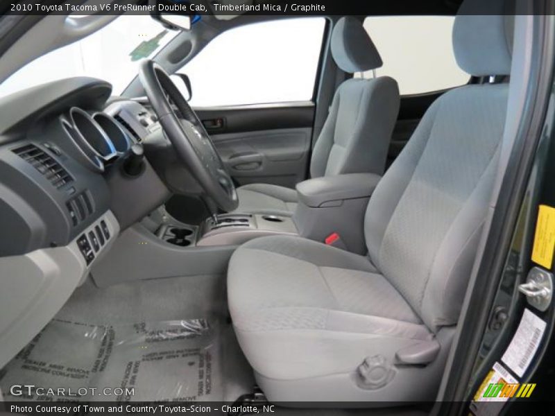  2010 Tacoma V6 PreRunner Double Cab Graphite Interior