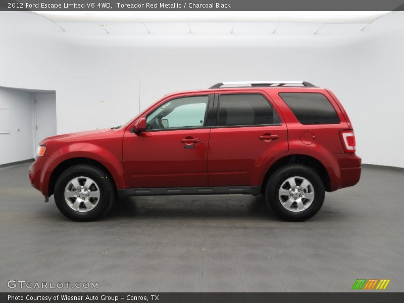  2012 Escape Limited V6 4WD Toreador Red Metallic