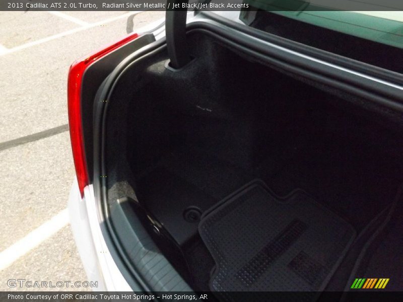 Radiant Silver Metallic / Jet Black/Jet Black Accents 2013 Cadillac ATS 2.0L Turbo