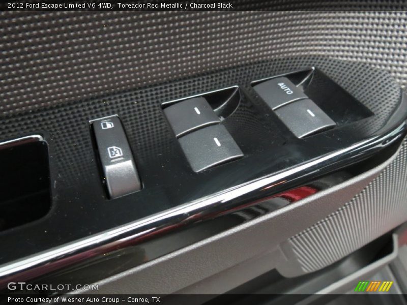 Toreador Red Metallic / Charcoal Black 2012 Ford Escape Limited V6 4WD