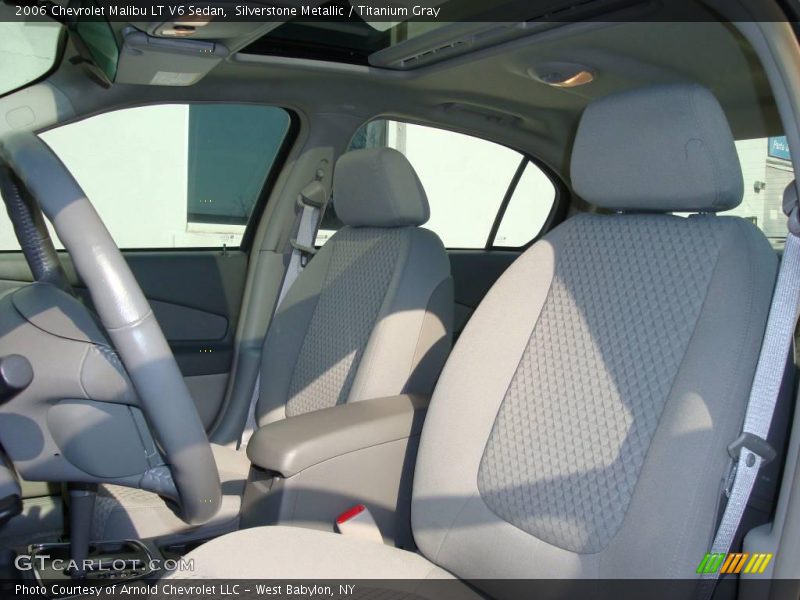 Silverstone Metallic / Titanium Gray 2006 Chevrolet Malibu LT V6 Sedan