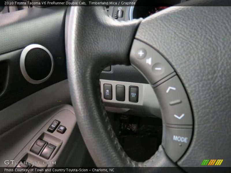 Controls of 2010 Tacoma V6 PreRunner Double Cab