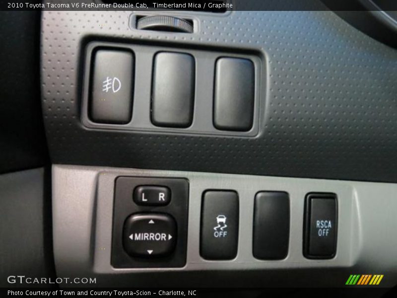Controls of 2010 Tacoma V6 PreRunner Double Cab