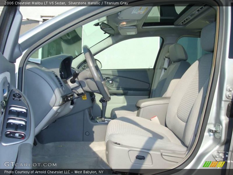 Silverstone Metallic / Titanium Gray 2006 Chevrolet Malibu LT V6 Sedan