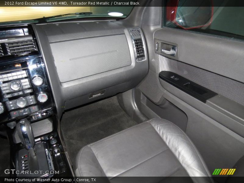 Toreador Red Metallic / Charcoal Black 2012 Ford Escape Limited V6 4WD