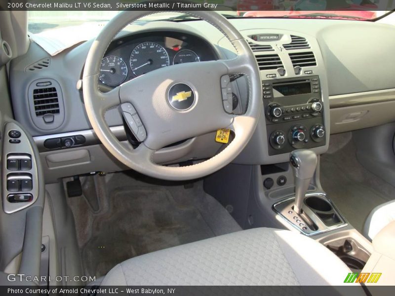 Silverstone Metallic / Titanium Gray 2006 Chevrolet Malibu LT V6 Sedan