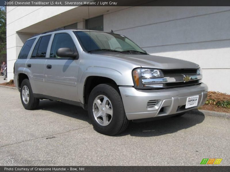 Silverstone Metallic / Light Gray 2006 Chevrolet TrailBlazer LS 4x4