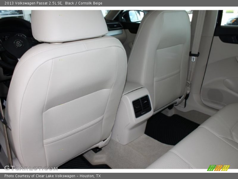 Black / Cornsilk Beige 2013 Volkswagen Passat 2.5L SE