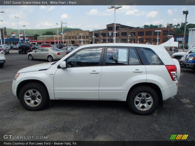White Pearl / Black 2007 Suzuki Grand Vitara 4x4