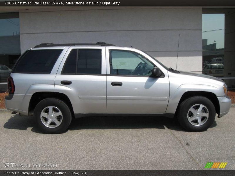 Silverstone Metallic / Light Gray 2006 Chevrolet TrailBlazer LS 4x4