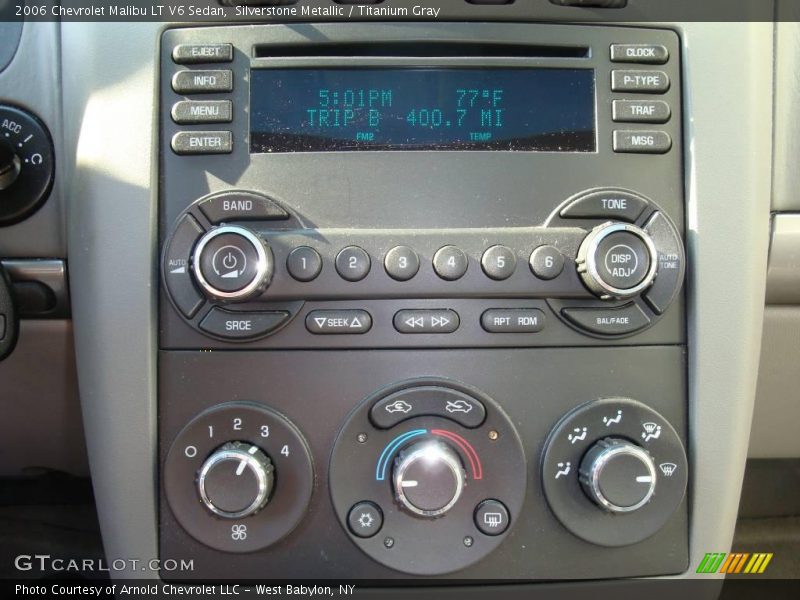 Silverstone Metallic / Titanium Gray 2006 Chevrolet Malibu LT V6 Sedan