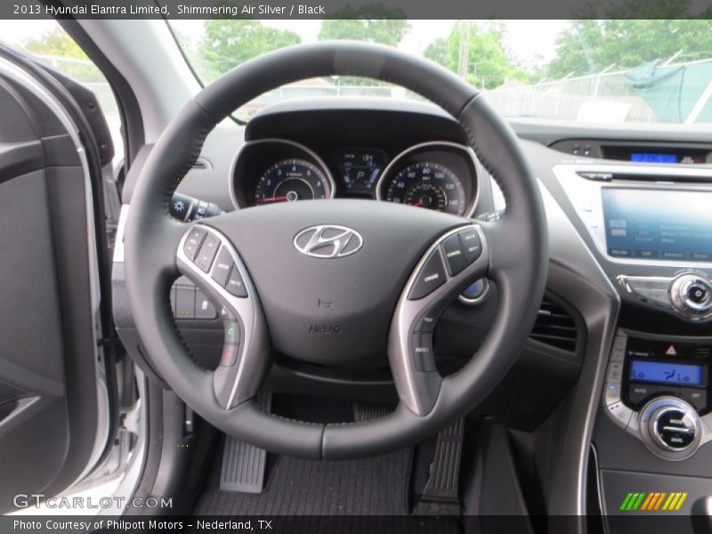  2013 Elantra Limited Steering Wheel