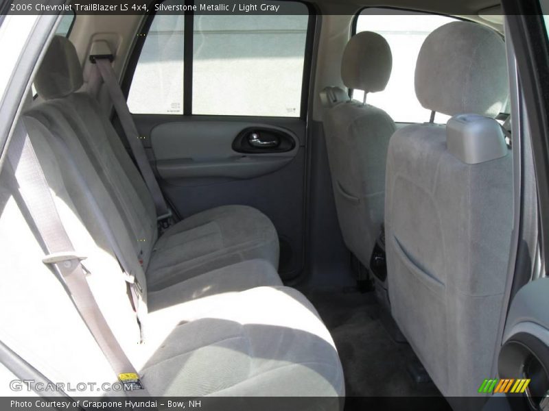 Silverstone Metallic / Light Gray 2006 Chevrolet TrailBlazer LS 4x4
