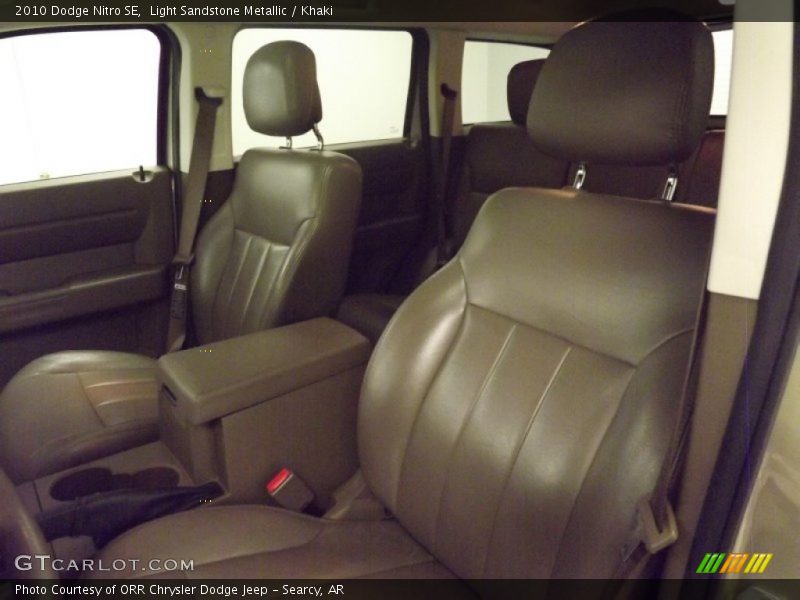 Light Sandstone Metallic / Khaki 2010 Dodge Nitro SE
