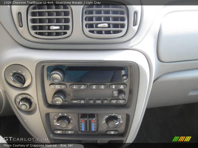 Silverstone Metallic / Light Gray 2006 Chevrolet TrailBlazer LS 4x4