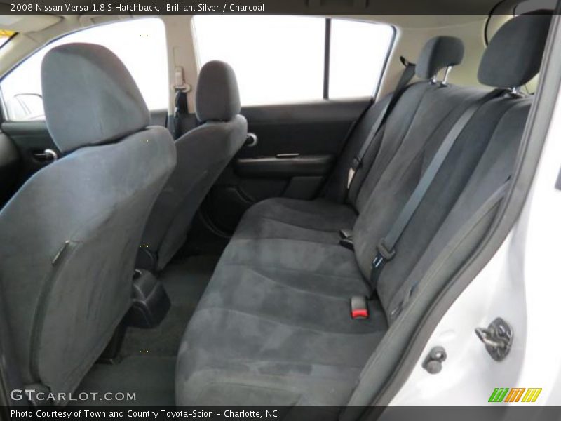 Brilliant Silver / Charcoal 2008 Nissan Versa 1.8 S Hatchback